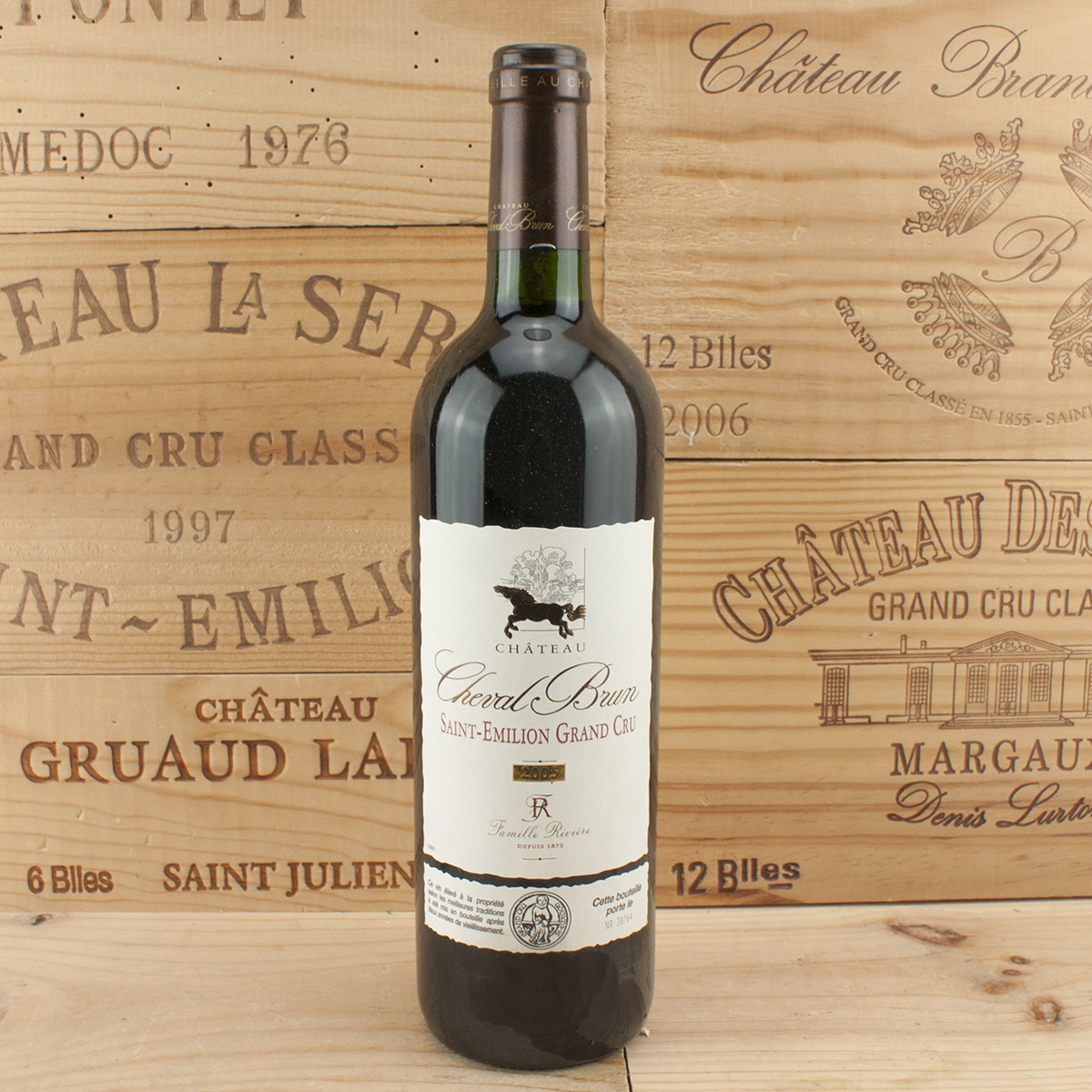 2015 Chateau Cheval Brun half bottle