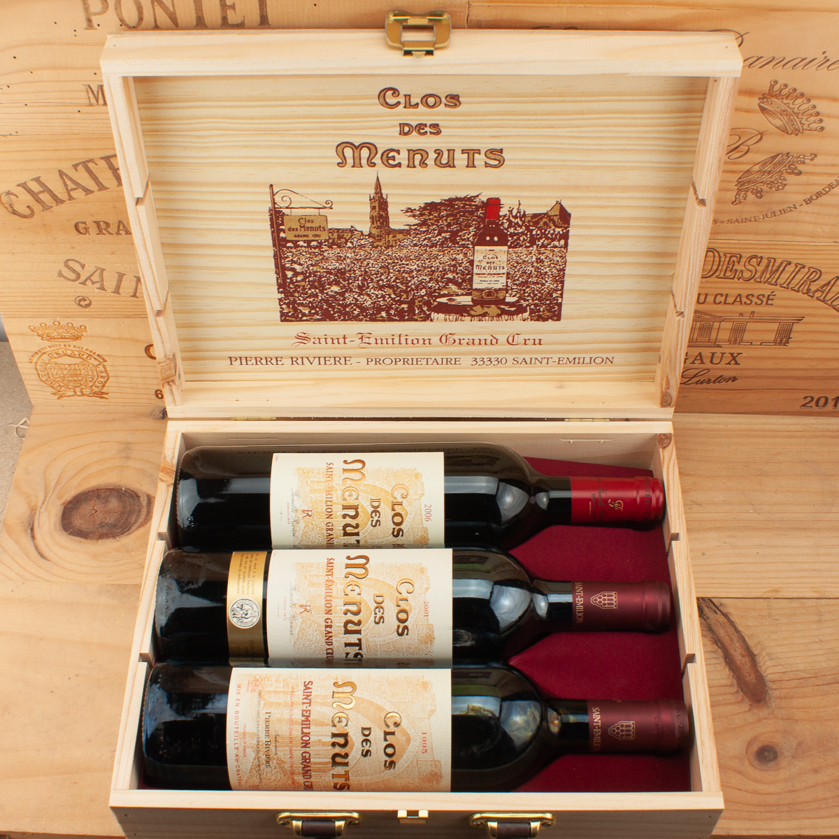 Wine-vertical Clos des Menuts Grand Cru vintage 1960