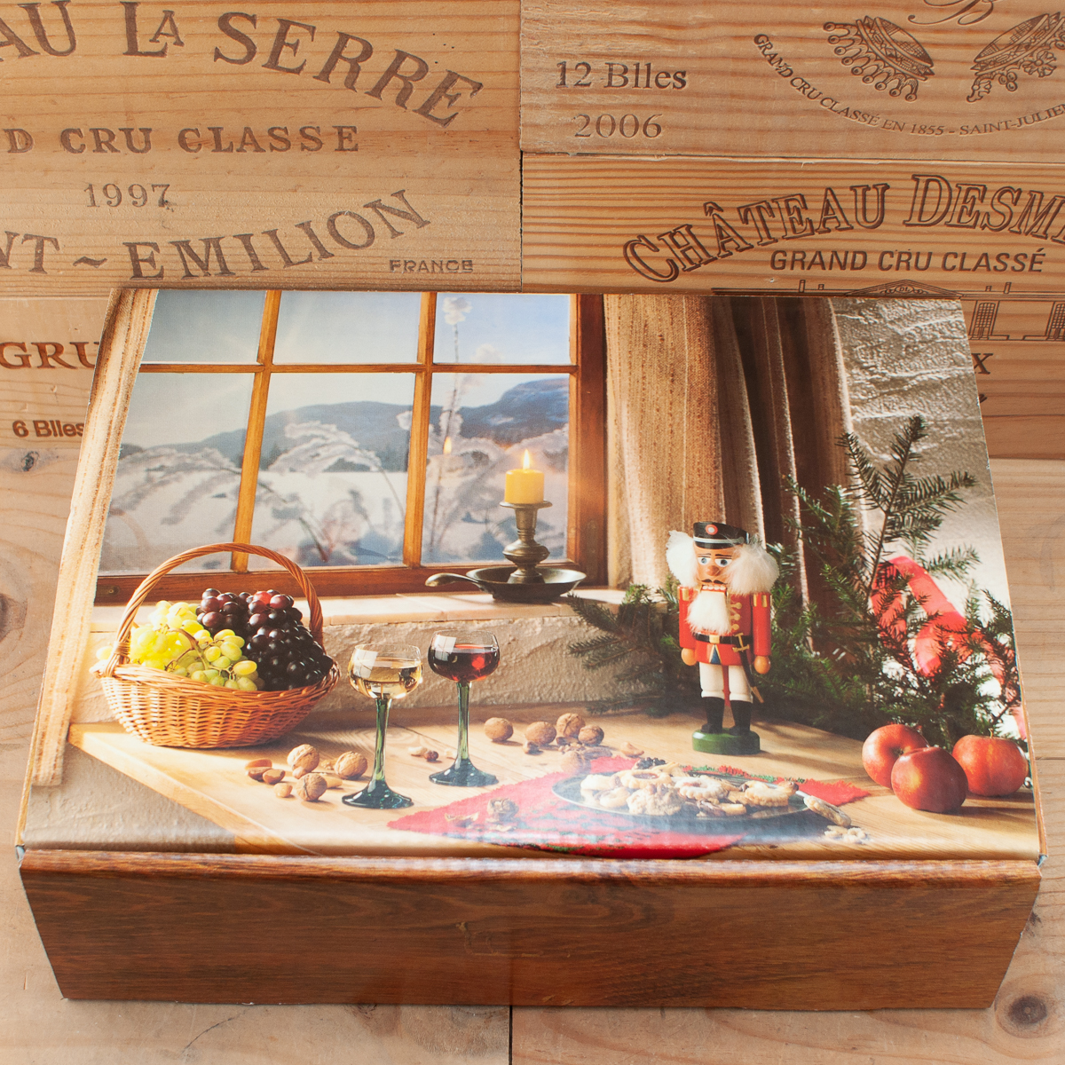 Gift box with Chianti - Eat like an Italian 